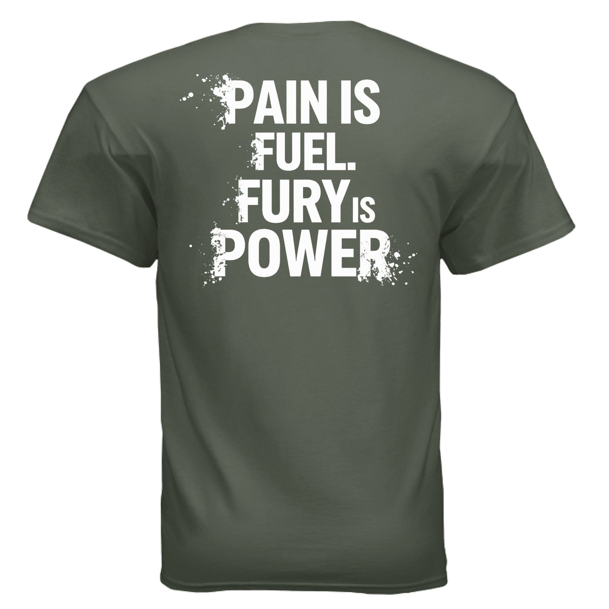 MILITARY GREEN - BACK