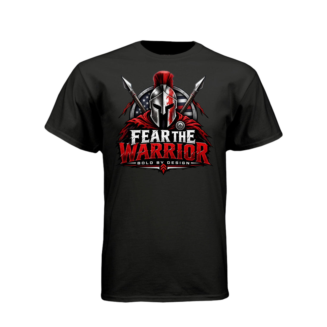 Fear The Warrior Spartan shirt and warrior apparel