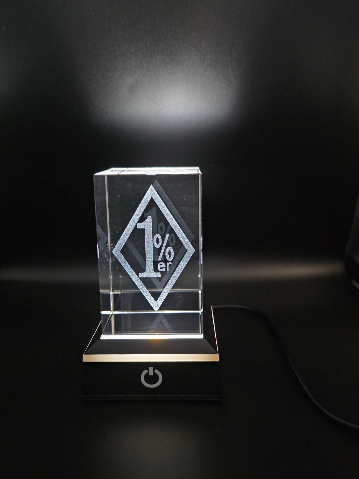 Custom K9 crystal personalized gift by Fear The Warrior